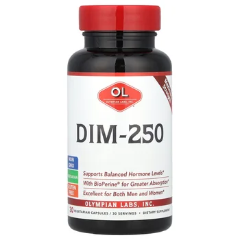 DIM-250, 30 Vegetarian Capsules