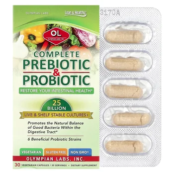 Complete Prebiotic & Probiotic, 30 Vegetarian Capsules