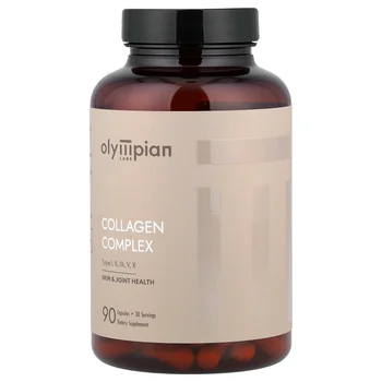 Collagen Complex, Type I, II, III, V, X, 90 Capsules