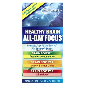 Healthy Brain All-Day Focus®, 50 Tablets