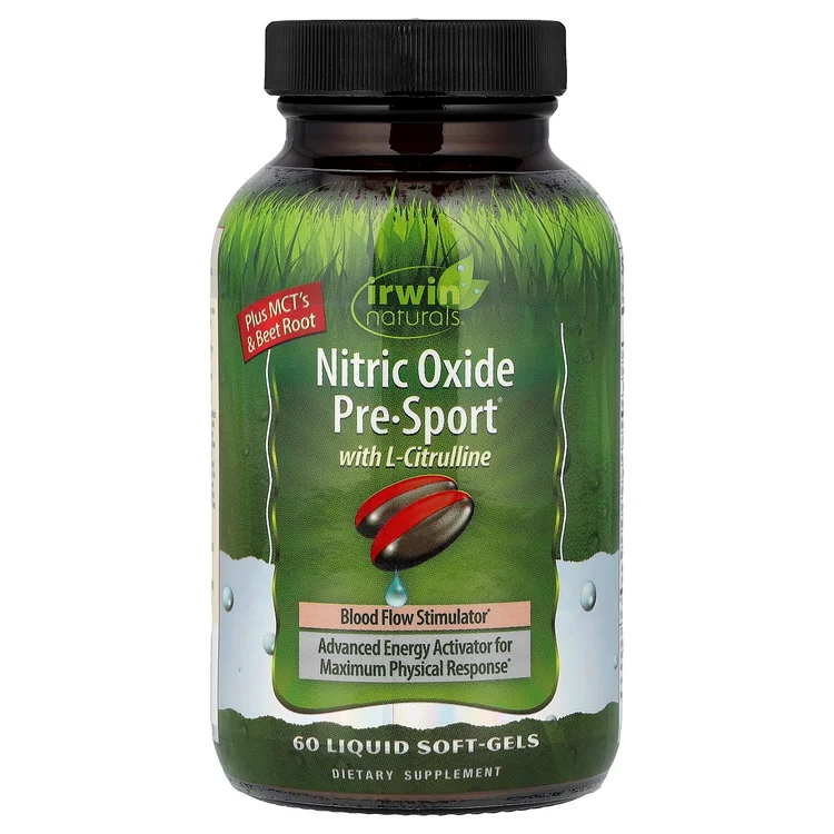 Nitric Oxide Pre-Sport® with L-Citrulline, 60 Liquid Soft-Gels image 1