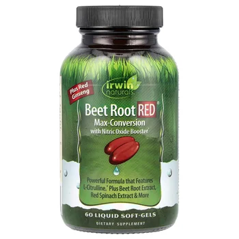 Beet Root RED®, Max-Conversion with Nitric Oxide Booster, 60 Liquid Soft-Gels