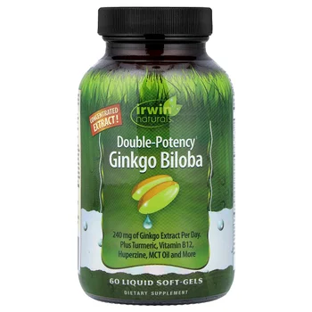 Ginkgo Biloba, 60 Liquid Soft-Gels