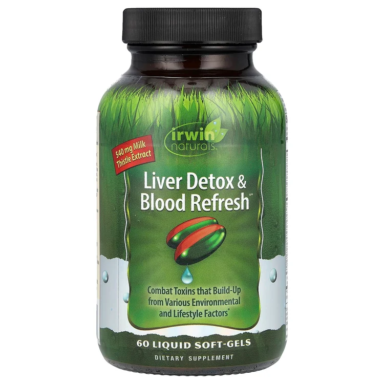 Liver Detox & Blood Refresh®, 60 Liquid Soft-Gels image 1