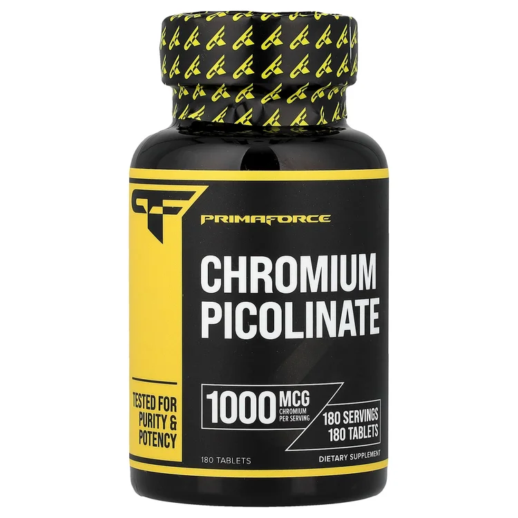Chromium Picolinate, 1,000 mcg, 180 Tablets image 1
