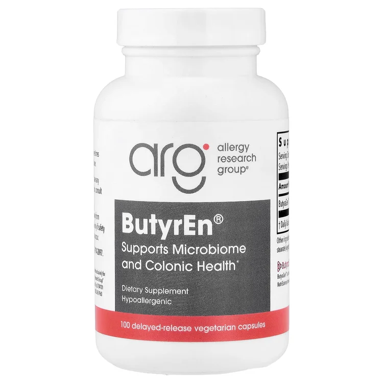 ButyrEn®, 100 Delayed-Release Vegetarian Capsules (200 mg Per capsule) image 1