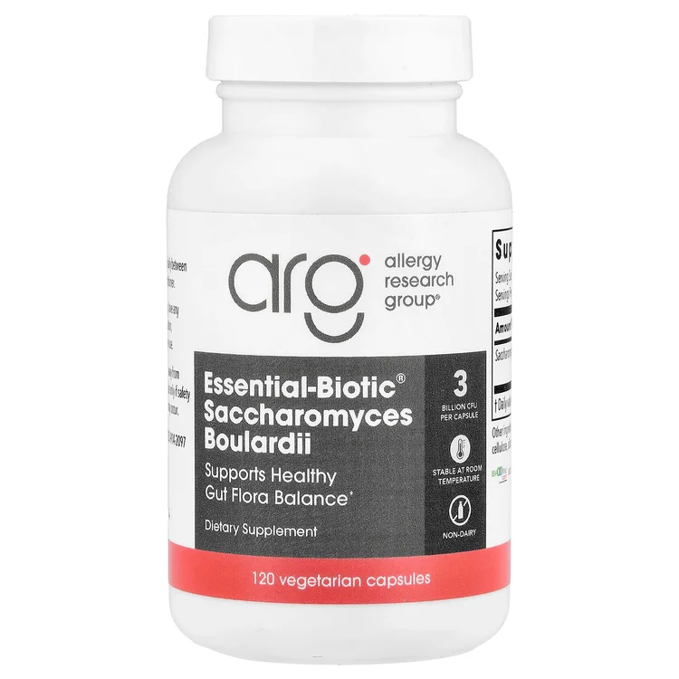 Essential-Biotic®, Saccharomyces Boulardii, 120 Vegetarian Capsules (150 mg per Capsule) image 1