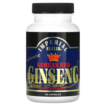Korean Red Ginseng, 100 Capsules (300 mg per Capsule)
