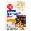 Fudge Brownie Minis, Peanut Butter, 8 Individually Wrapped Brownies, 5.92 oz (168 g)