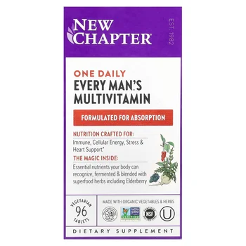 One Daily Every Man's™ Multivitamin, 96 Vegetarian Tablets