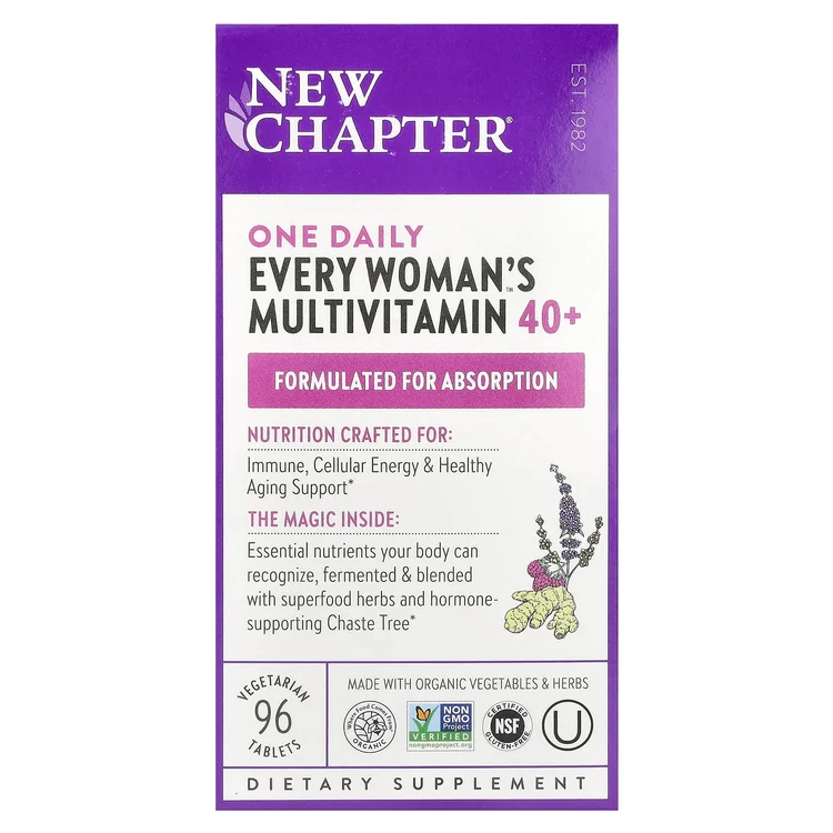 One Daily Every Woman's Multivitamin™ 40+, 96 Vegetarian Tablets image 1
