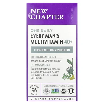 One Daily Every Man's™  Multivitamin 40+, 96 Vegetarian Tablets