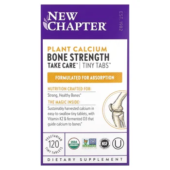 Plant Calcium, Bone Strength Take Care, 120 Vegetarian Tiny Tablets