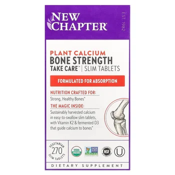 Plant Calcium, Bone Strength Take Care™, 270 Vegetarian Slim Tablets