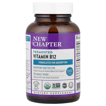 Fermented Vitamin B12, 60 Vegan Tablets