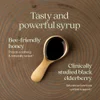 Kids, Elderberry Syrup + Honey, Ages 2+, 4 fl oz (118 ml) image 6