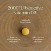 Fermented Vitamin D3, 2,000 IU, 90 Vegetarian Tablets image 5