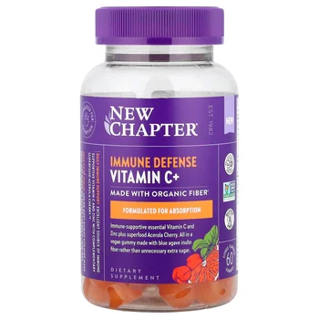 Immune Defense Vitamin C+, Citrus, 60 Gummies