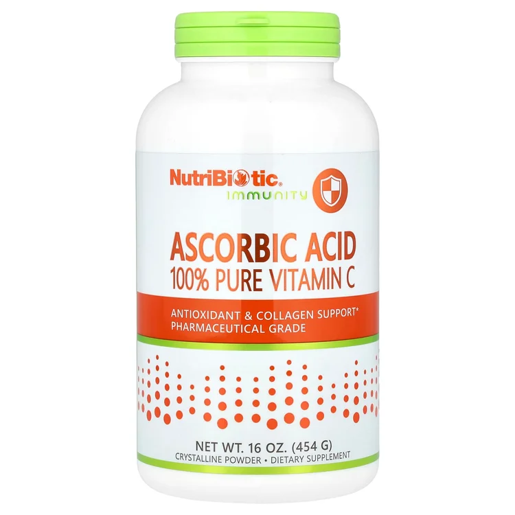 Immunity, Ascorbic Acid, 100% Pure Vitamin C, Crystalline Powder, 16 oz (454 g) image 1