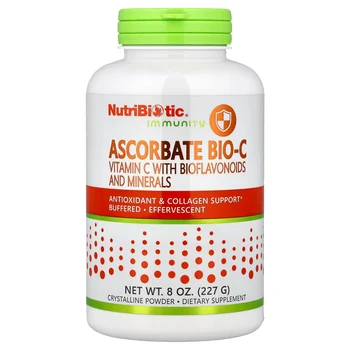 Immunity, Ascorbate Bio-C Powder, Vitamin C With Bioflavonoids And Minerals, 8 oz (227 g)