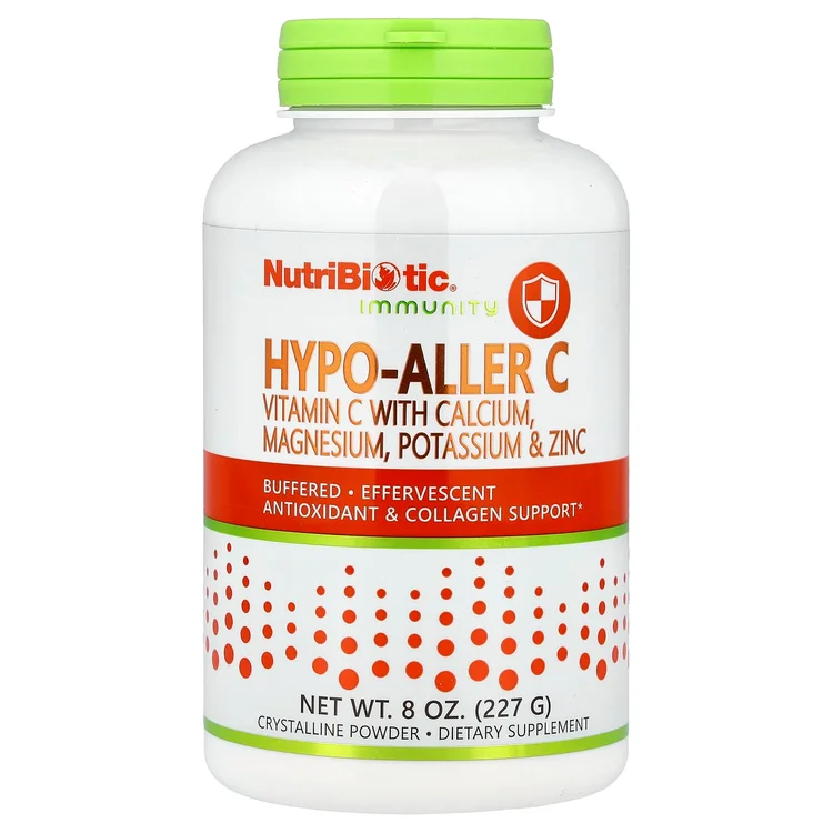 Immunity, Hypo-Aller C, Vitamin C with Calcium, Magnesium, Potassium & Zinc, 8 oz (227 g) image 1