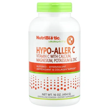 Immunity, Hypo-Aller C Vitamin C with Calcium, Magnesium, Potassium & Zinc, 16 oz (454 g)
