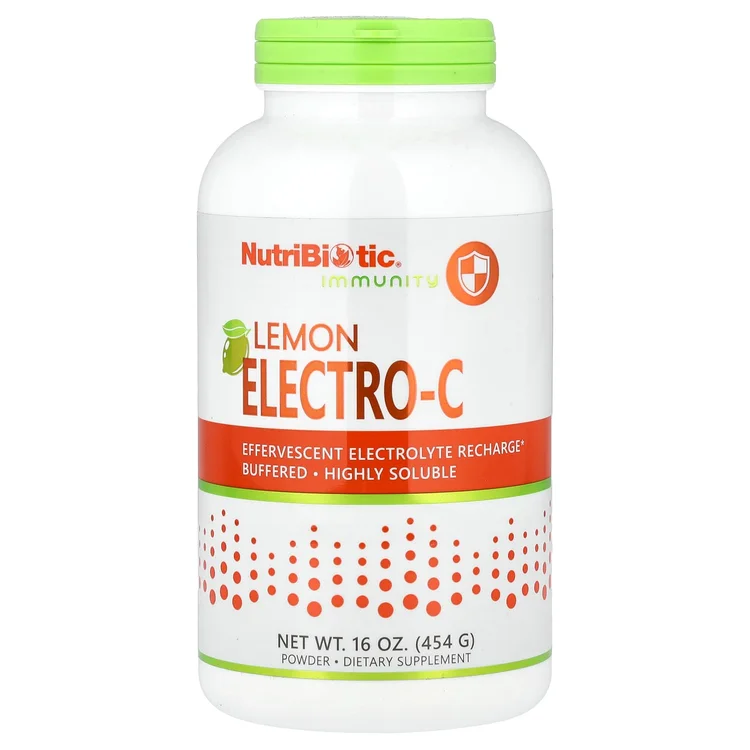 Immunity, Lemon Electro-C Powder, 16 oz (454 g) image 1