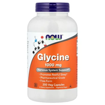 Glycine, 1,000 mg, 250 Veg Capsules