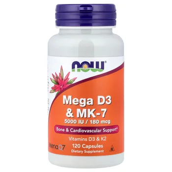 Mega D3 & MK-7, 120 Capsules