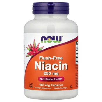 Flush-Free Niacin, 250 mg, 180 Veg Capsules