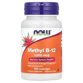 Methyl B-12, 1,000 mcg, 100 Lozenges