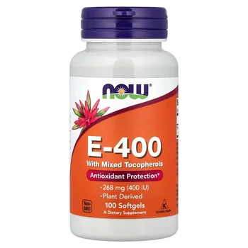 E-400 with Mixed Tocopherols, 268 mg (400 IU), 100 Softgels