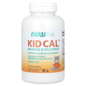 Kid Cal, Orange, 100 Chewables