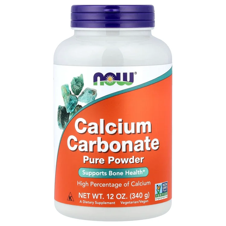 Calcium Carbonate Pure Powder, 12 oz (340 g) image 1