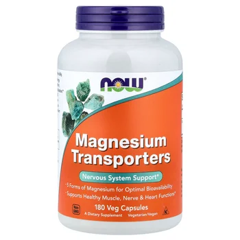 Magnesium Transporters, 120 mg, 180 Veg Capsules