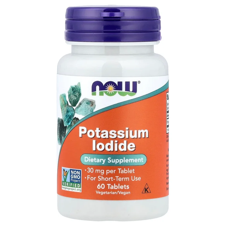 Potassium Iodide, 30 mg, 60 Tablets image 1