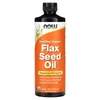 Certified Organic Flax Seed Oil, 24 fl oz (710 ml)