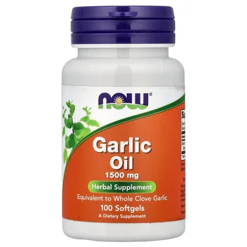Garlic Oil, 1,500 mg, 100 Softgels