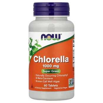 Chlorella, 60 Tablets (1,000 mg per Tablet)
