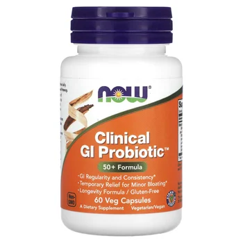Clinical GI Probiotic, 50+ Formula, 60 Veg Capsules