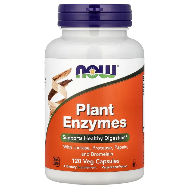 Plant Enzymes, 120 Veg Capsules image 1