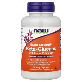 Beta-Glucans With ImmunEnhancer™, 60 Veg Capsules