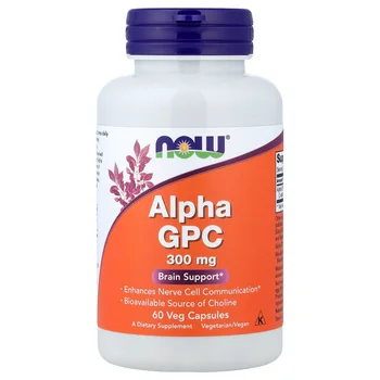 Alpha GPC, 300 mg, 60 Veg Capsules