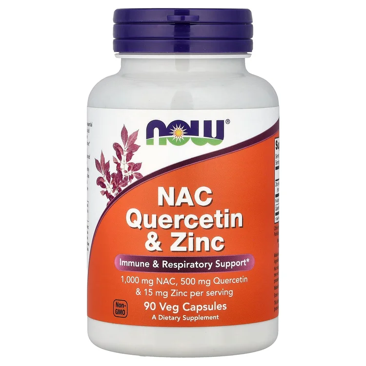 NAC Quercetin & Zinc, 90 Veg Capsules image 1