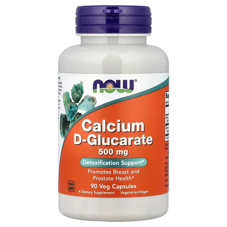 Calcium D-Glucarate, 500 mg, 90 Veg Capsules image 1