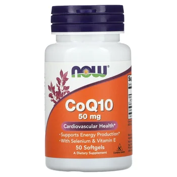 CoQ10 With Selenium & Vitamin E, 50 Softgel