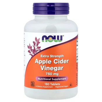 Apple Cider Vinegar, 750 mg, 180 Tablets