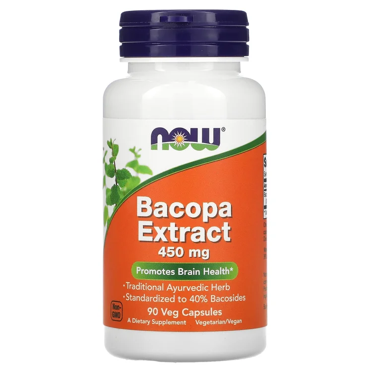 Bacopa Extract, 450 mg, 90 Veg Capsules image 1