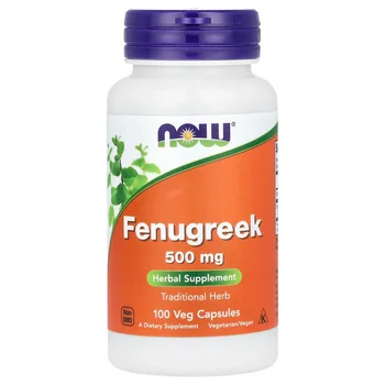 Fenugreek , 500 mg, 100 Veg Capsules