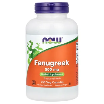 Fenugreek, 500 mg, 250 Veg Capsules